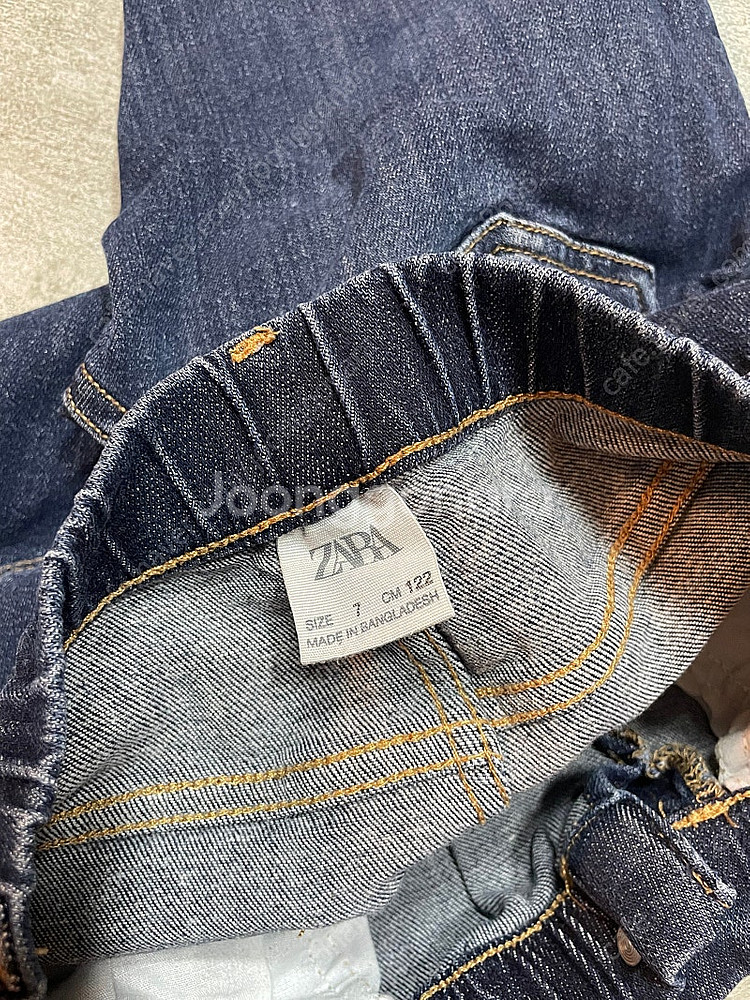 자라 키즈 청바지 7size 122cm--9