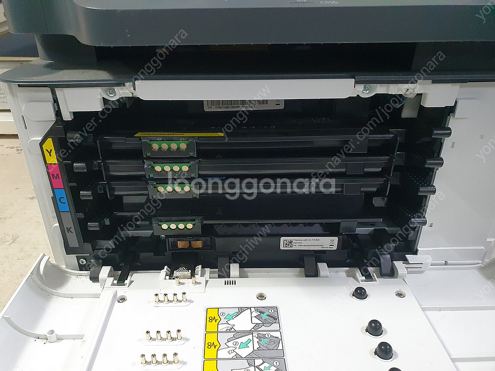 중고 컬러 레이저 프린터 SL-C565W 재생토너 새거...--2