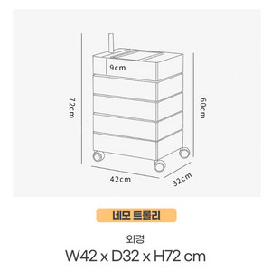 에이치앤아이 이동형 트롤리 판매