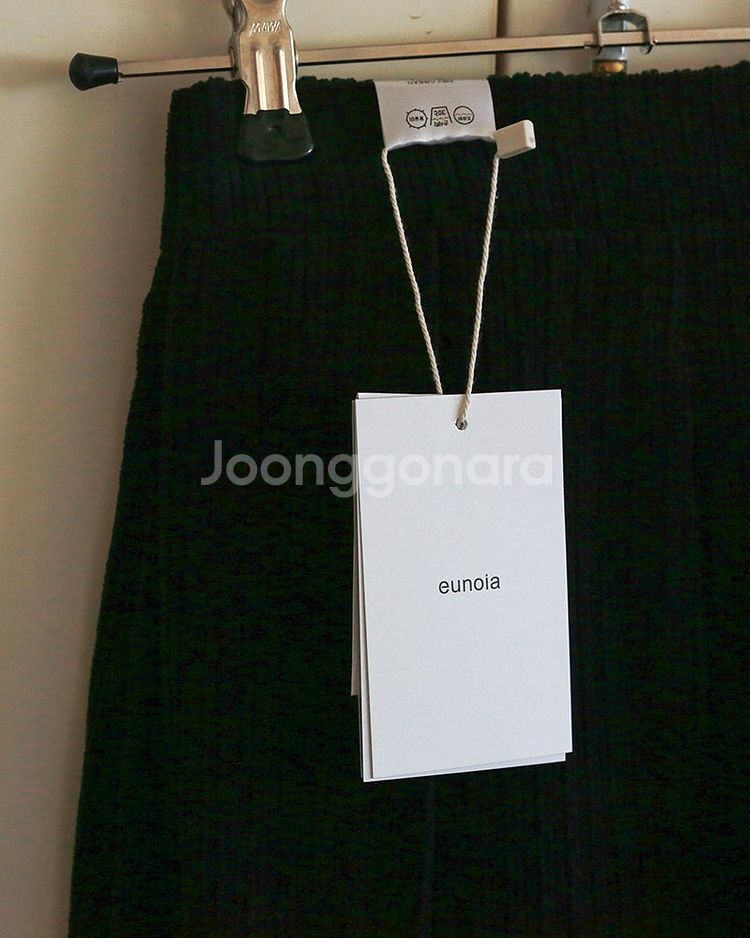 유노이아 코듀로이 팬츠 블랙 corduroy pants...--6