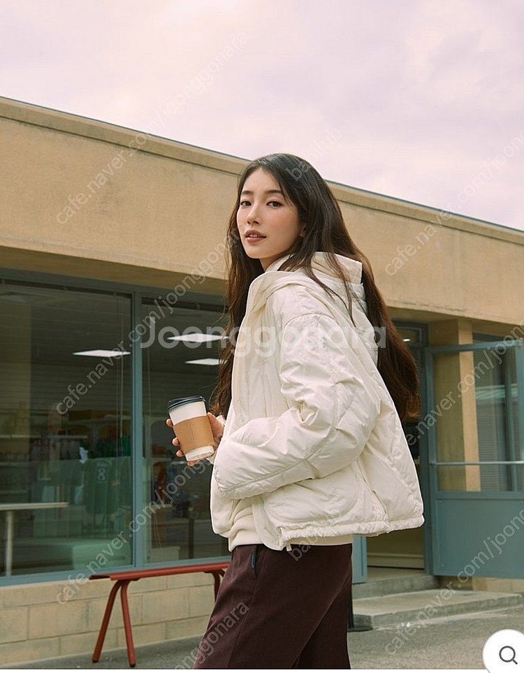 K2 실크스타 아이보리 점퍼 수지 점퍼 90사이즈--1