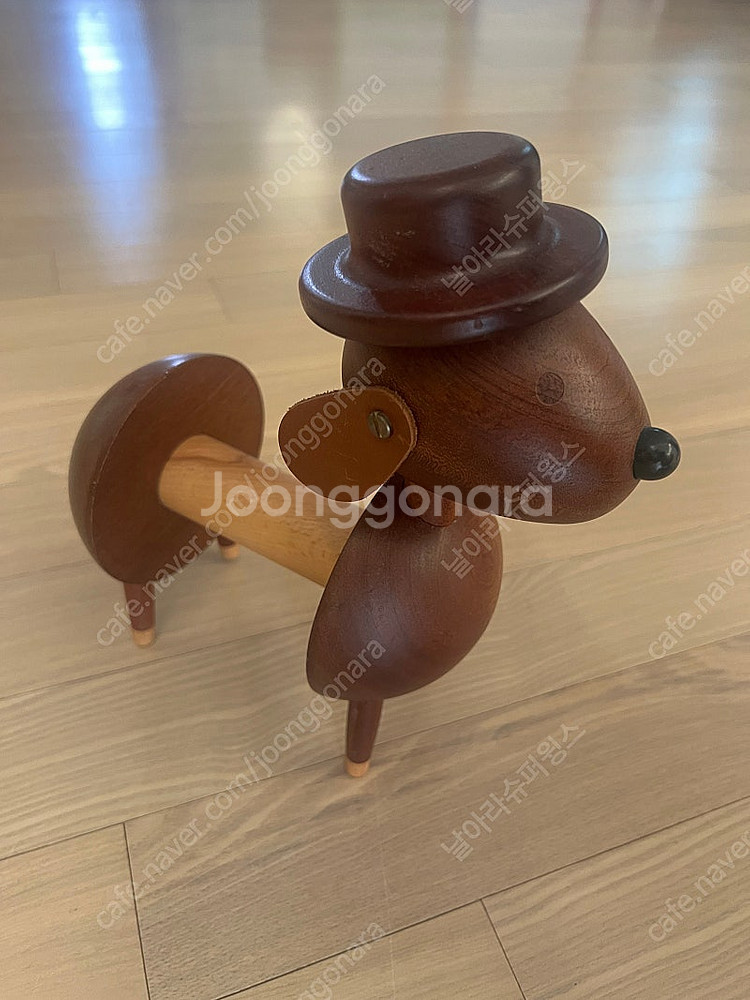 아보드 원목 두루마리 휴지걸이 닥스마리--3