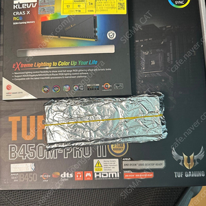 Klevv CRAS X ddr4 3600 cl18 8gb x2 팝니다