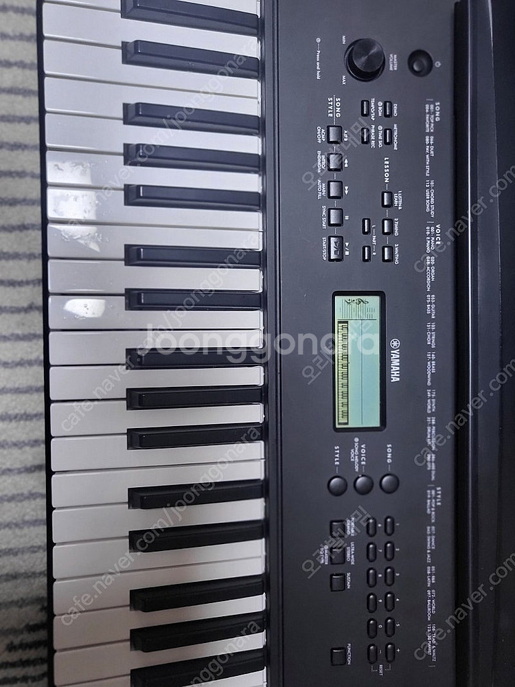 야마하 전자피아노 psr-E360B 판매합니다--3