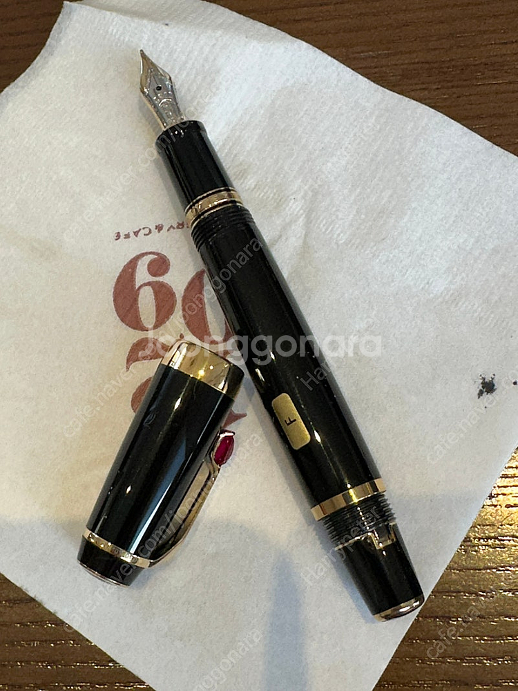 몽블랑 보헴 루비 F닙 만년필 (Montblanc Bo...--0
