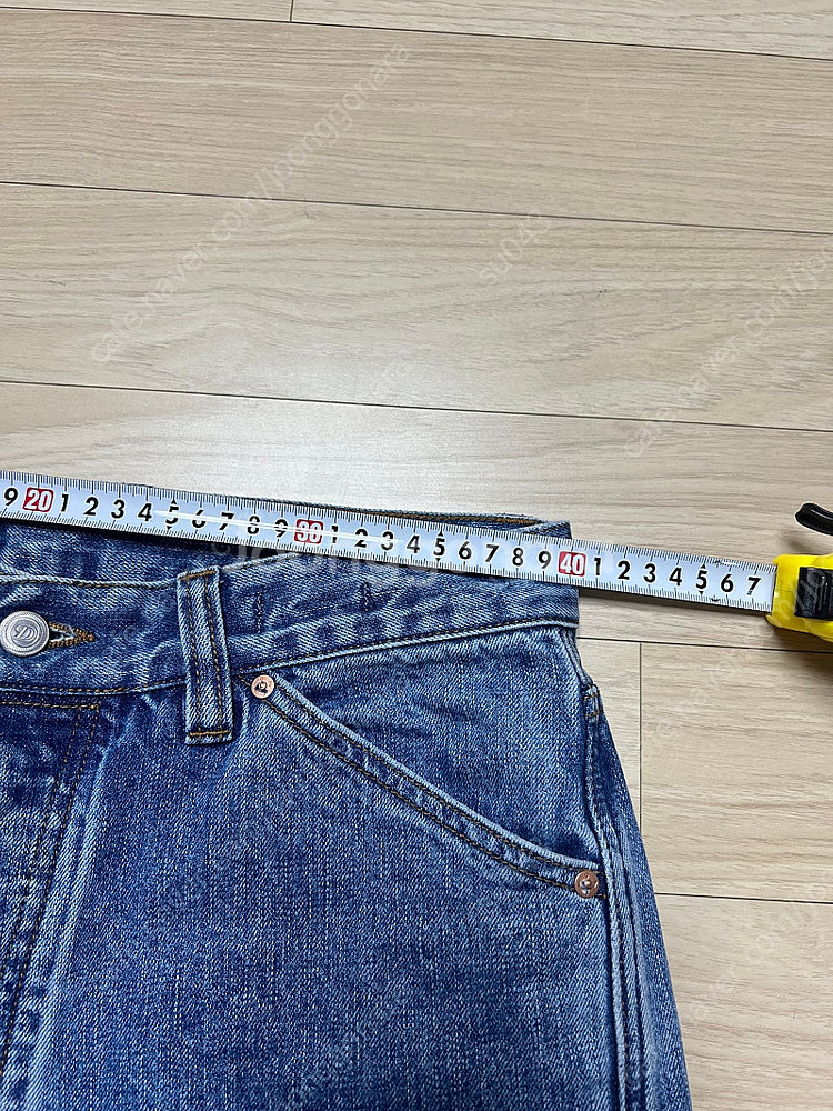 드레익스 블리치워싱 데님 30사이즈--1