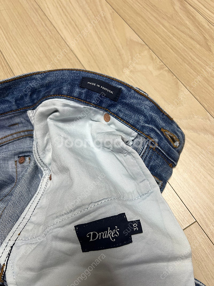 드레익스 블리치워싱 데님 30사이즈--8