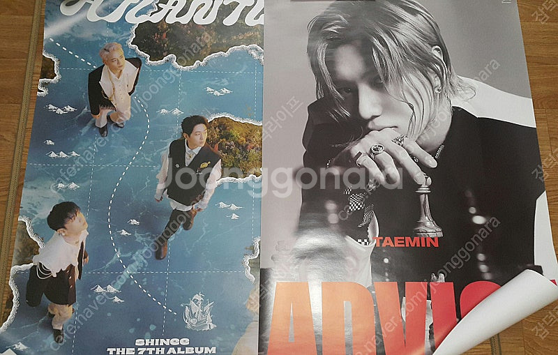 샤이니/태민 포스터 양도 판매(6집 스옵라, 아틀란티스...--3