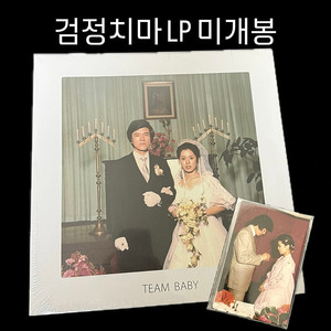 [미개봉 한정판]검정치마 TEAM BABY LP