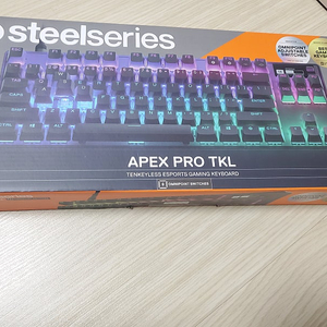 스틸시리즈 Apex pro TKL(2023) 미개봉