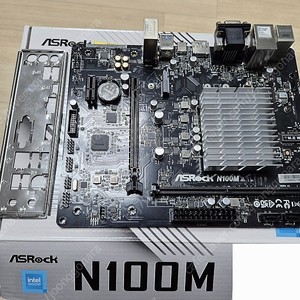 ASRock N100M 메인보드 (CPU 일체형)