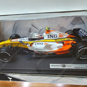 F1 핫 휠 1/18 빅스케일 RENAULT F1 TEAM 타미야 반다이 경주 자동차 다이캐스트