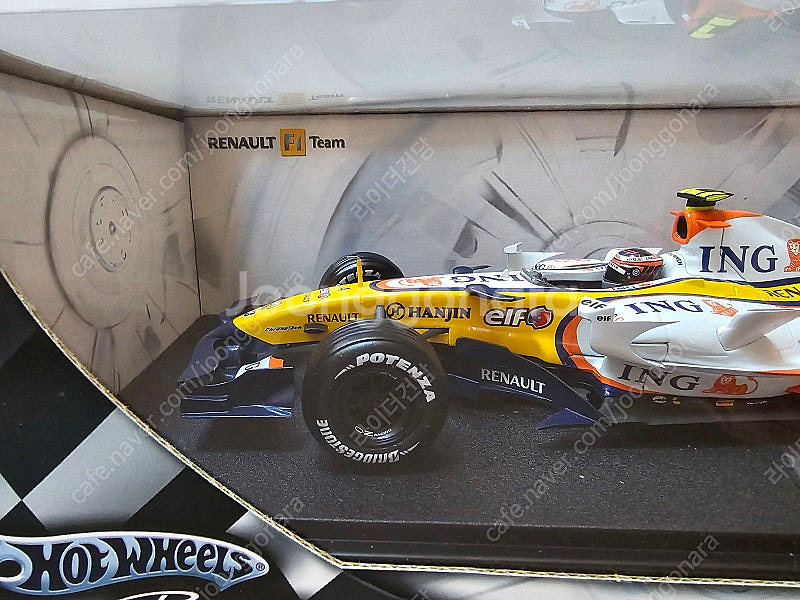F1 핫 휠 1/18 빅스케일 RENAULT F1 TE...--2