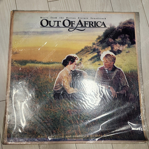 [LP, 개인소장] 아웃오브아프리카(Out of Africa) 영화음악 OST LP 판매