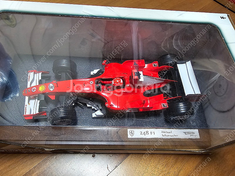 핫 휠 1/18 빅스케일 F1 페라리 248 F1 타미...--0