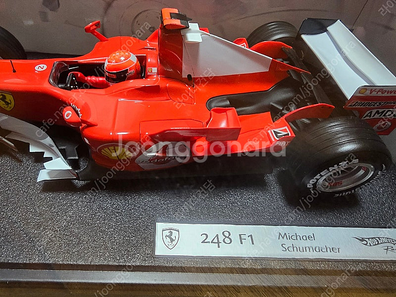 핫 휠 1/18 빅스케일 F1 페라리 248 F1 타미...--3