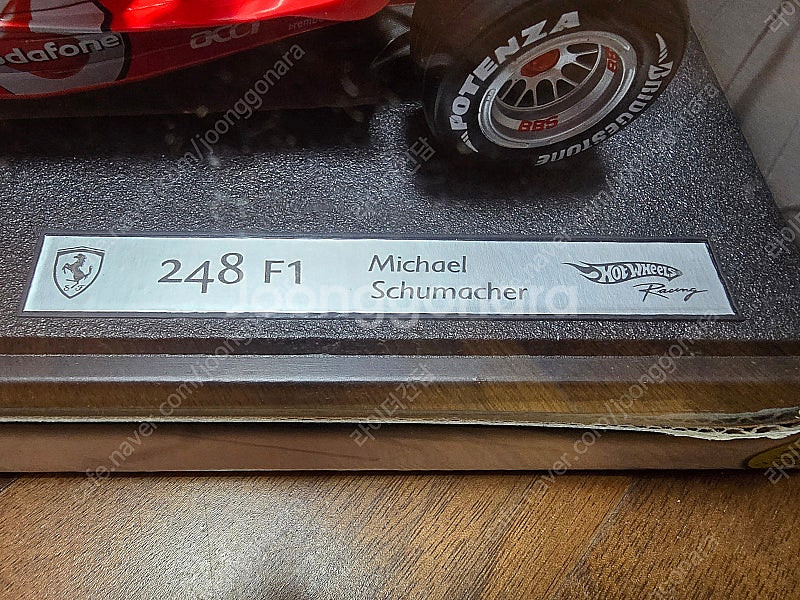 핫 휠 1/18 빅스케일 F1 페라리 248 F1 타미...--4