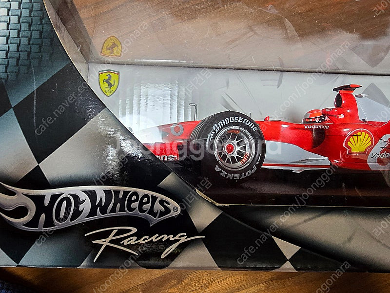 핫 휠 1/18 빅스케일 F1 페라리 248 F1 타미...--6