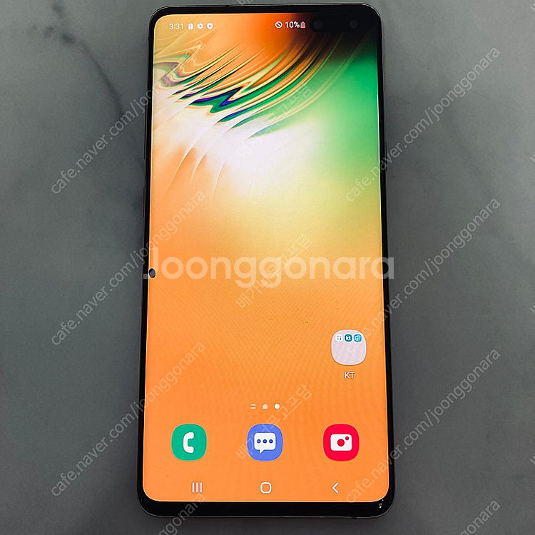 갤럭시 S10 5G 골드 256용량 무잔상 매우깨끗 1...--0