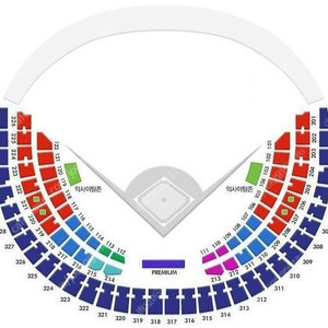 [준플레이오프5차전]LGVSKT/1루LG/외야그린석 401블럭 통로2연석 판매합니다