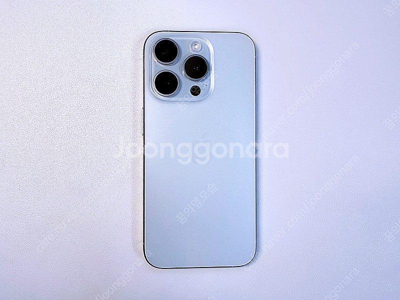 아이폰 15프로 화이트 티탸늄 256GB--0