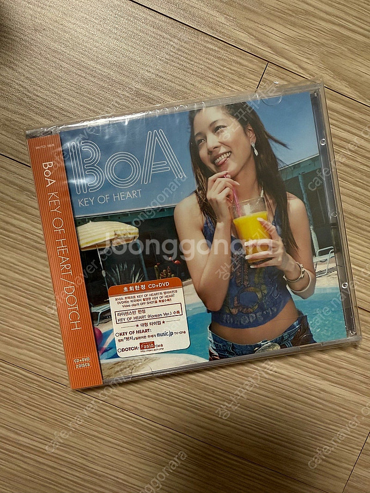 보아 앨범 KEY OF HEART 초회한정 CD+DVD--0