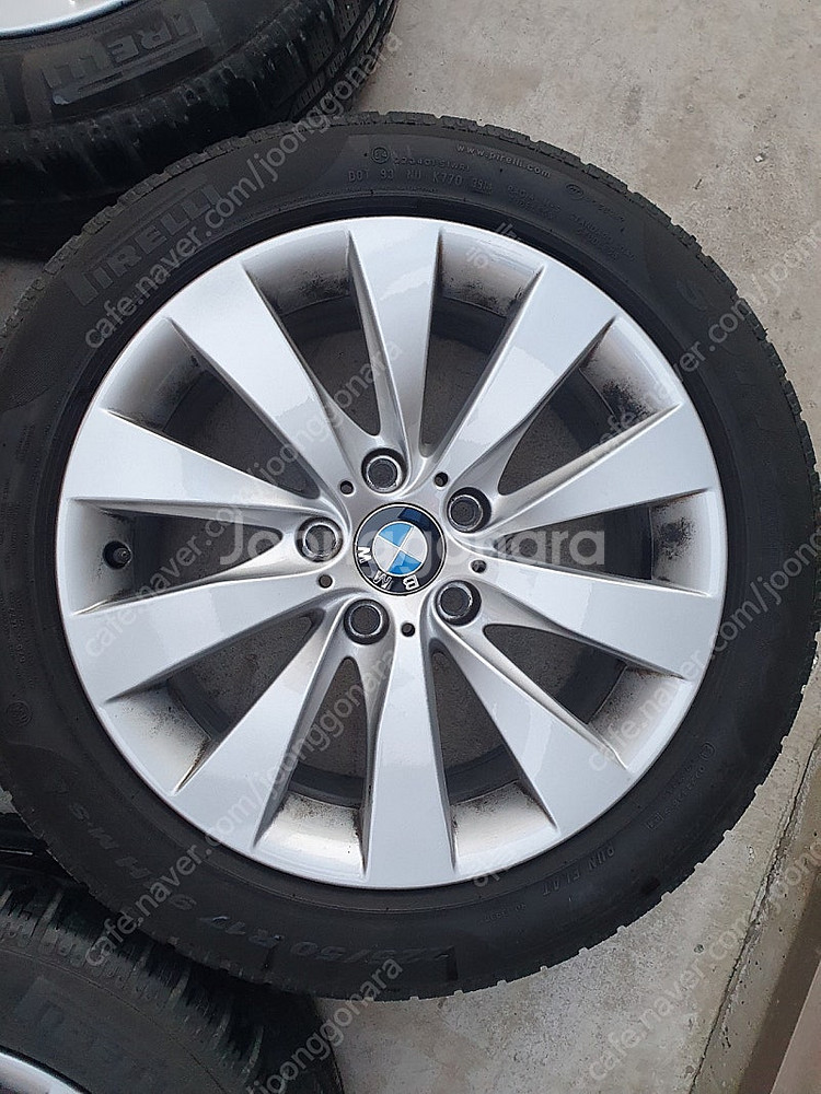 F30 320d 후기 LCI 17휠 스노우타이어--3