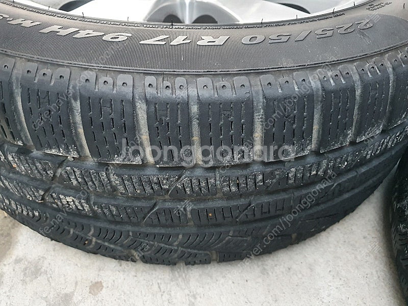 F30 320d 후기 LCI 17휠 스노우타이어--5