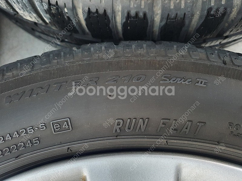 F30 320d 후기 LCI 17휠 스노우타이어--7