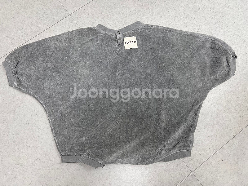 얼쓰 스웻수트 차콜 1사이즈--1