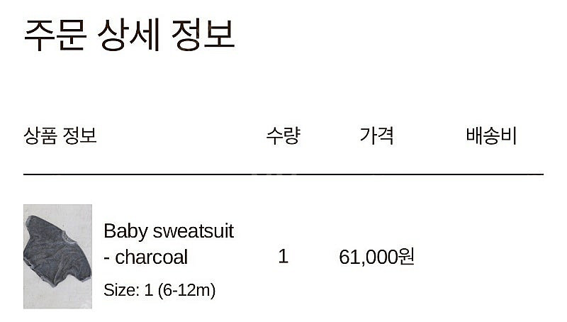 얼쓰 스웻수트 차콜 1사이즈--3