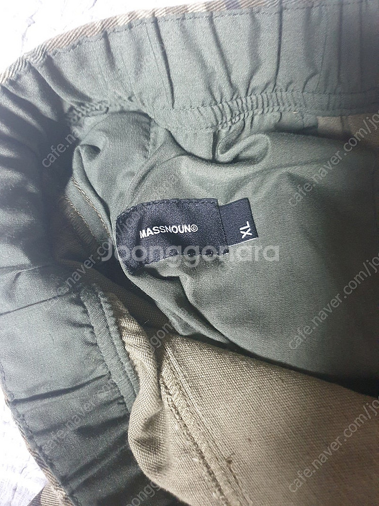 매스노운 카모 카고 팬츠 MASS LOGO CONVER...--7
