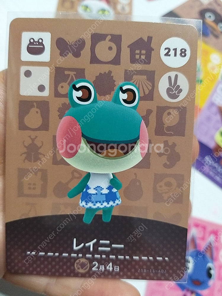 모동숲 동물의숲 amiibo 주민카드--9