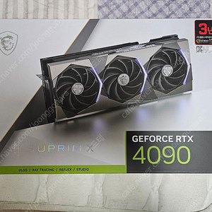 RTX4090 MSI 슈프림X 판매합니다.