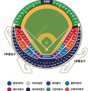 준플레이오프 5차전 LG vs KT 3루외야421구역