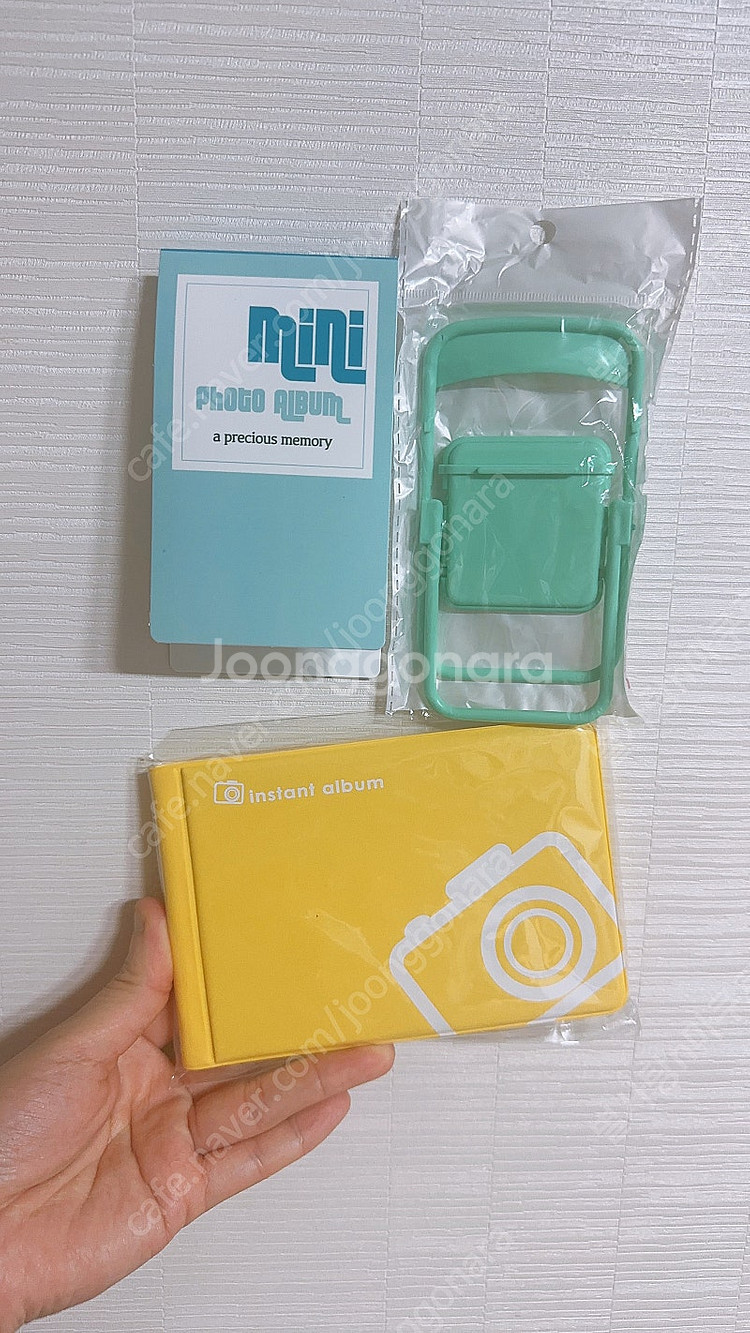 앨범+사진받침대( 미개봉) 폴라로이드,포카,포토카드--0