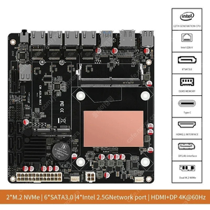 [미개봉] N100 NAS용 ITX 메인보드 블랙