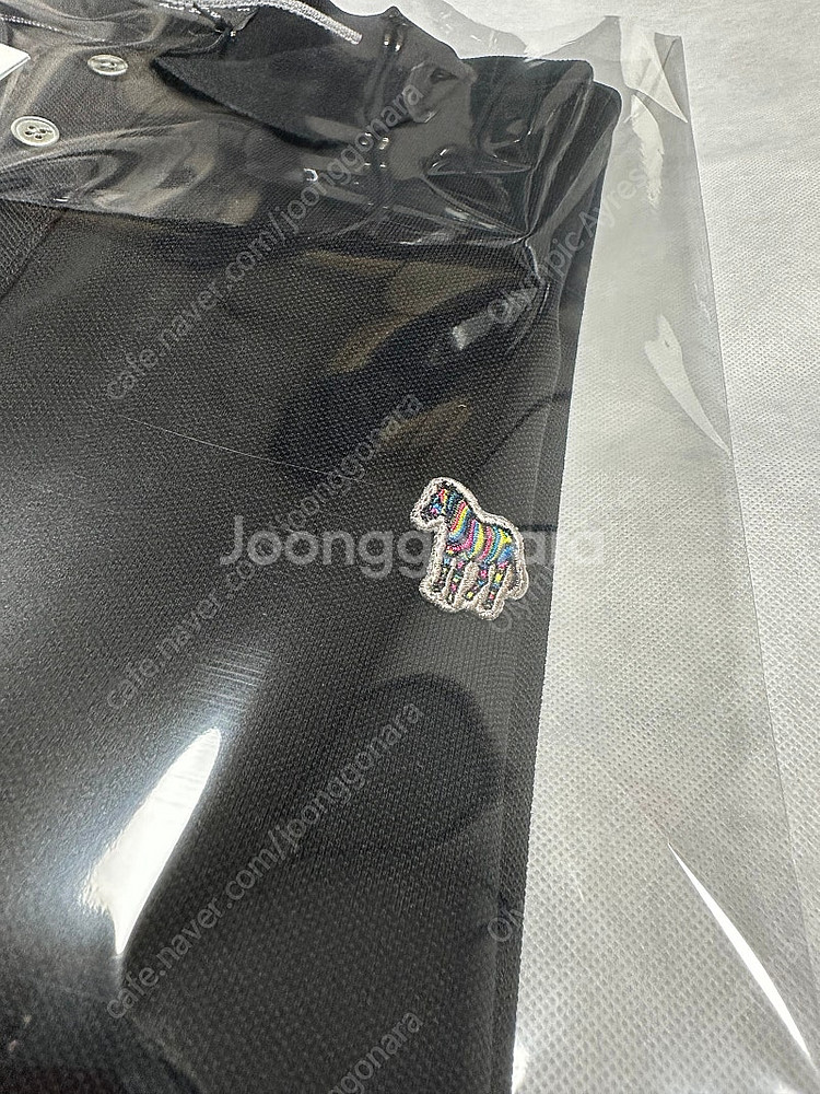 신품 - 폴스미스 정품 반팔 폴로 카라 티셔츠 블랙 X...--1