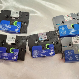 브라더 라벨테이프 12mm 5개 일괄