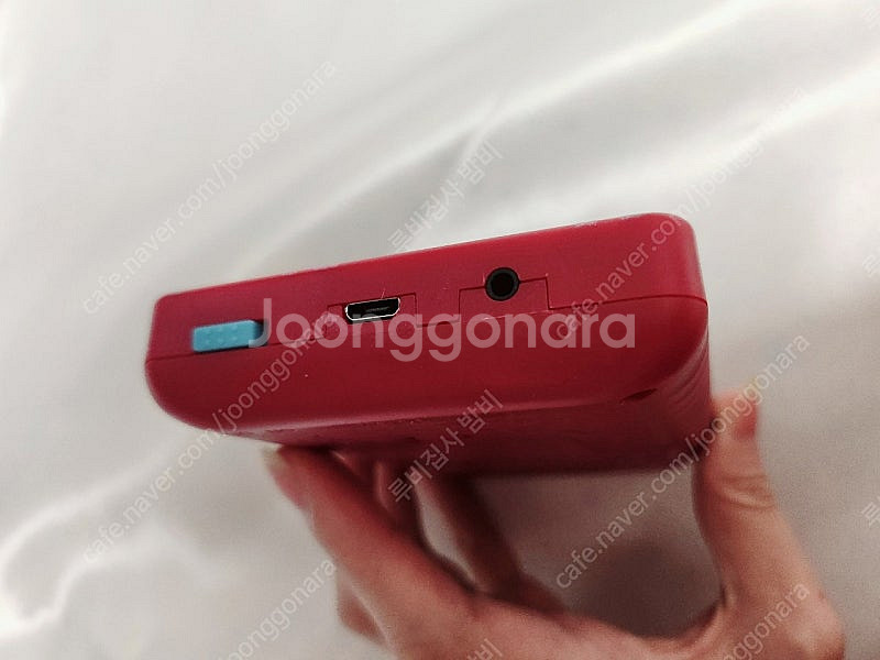 레트로 고전 게임기 레드+충전선 (게임 400종류)--1