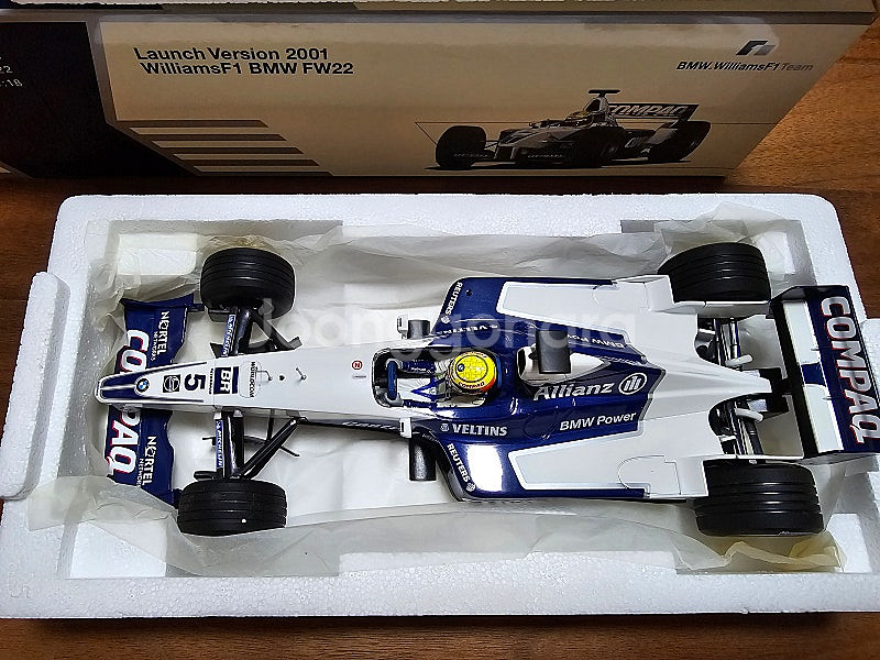 1/18 빅스케일 WILLIAMS F1 BMW F22 ...--0