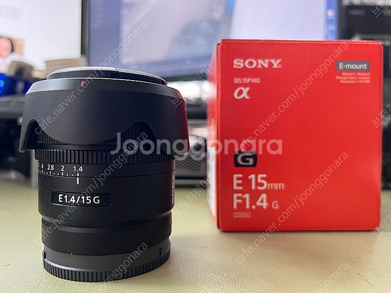 소니 e마운트 15mm 1.4 g렌즈 판매합니다.--0