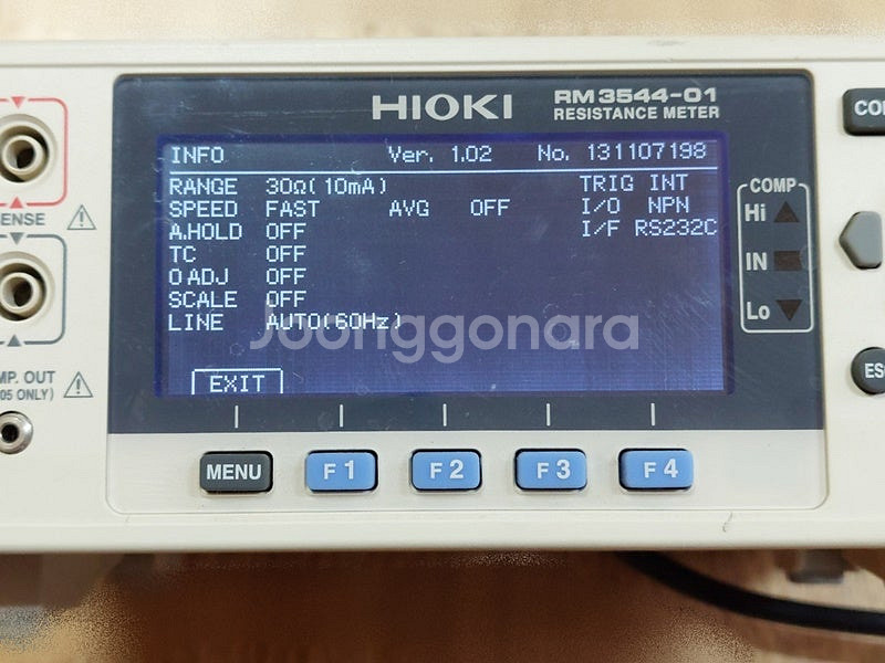 HIOKI 히오키 RM3544-01 Resistance...--1