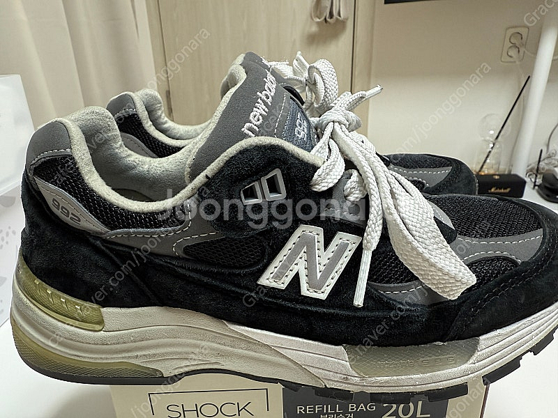 뉴발란스 992 블랙그레이 220--4