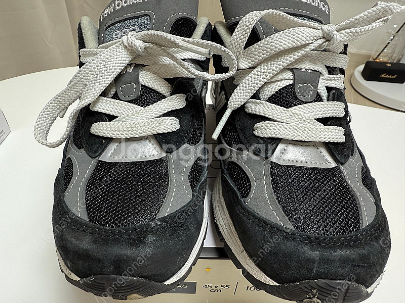 뉴발란스 992 블랙그레이 220--5