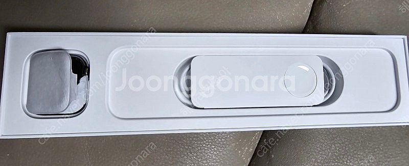 애플워치6 스테인리스 그래파이트 셀룰러 40mm + 밀...--6