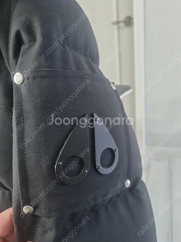 무스너클 쓰리쿼터 M 사이즈21년 롯데몰구입 블랙퍼 블...--1