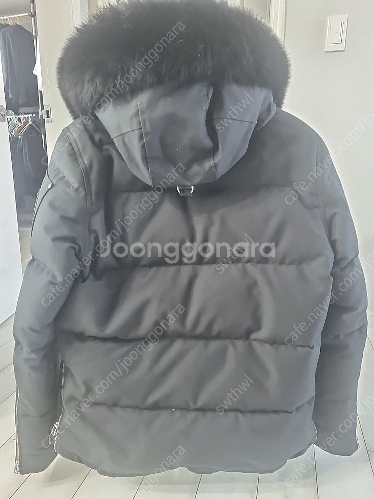무스너클 쓰리쿼터 M 사이즈21년 롯데몰구입 블랙퍼 블...--8