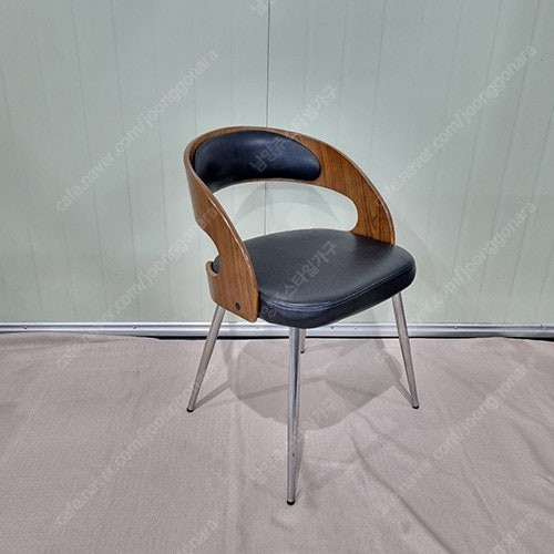 중고원목의자 카페의자 업소용의자 우드슬랩 빠의자 골드의자--1