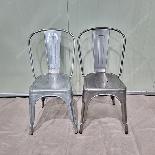 중고원목의자 카페의자 업소용의자 우드슬랩 빠의자 골드의자--9